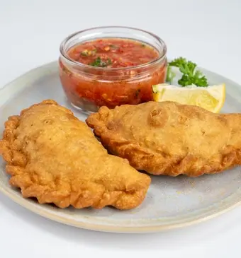 Empanada van de BBQ  