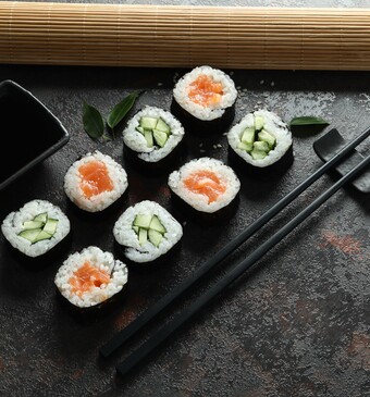 maki sushi zalm