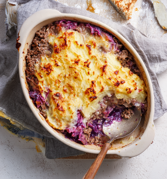  Rode kool ovenschotel