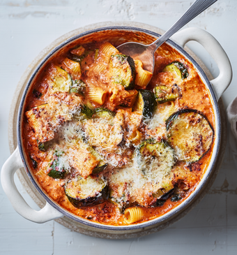 Italiaanse pasta ovenschotel