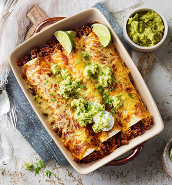 Burritos uit de oven