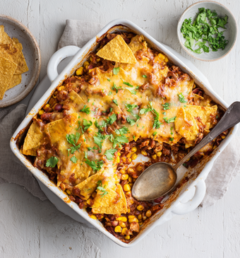 mexicaanse bonenschotel