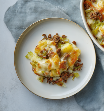 Preischotel met gehakt