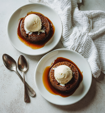 Sticky toffee pudding
