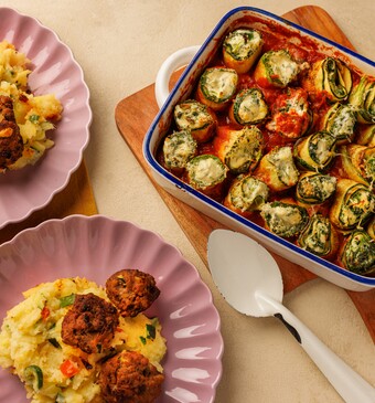 Courgetterolletjes uit de oven