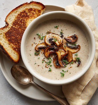 Paddenstoelensoep
