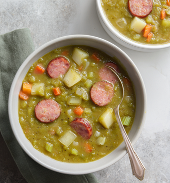 Ouderwetse erwtensoep