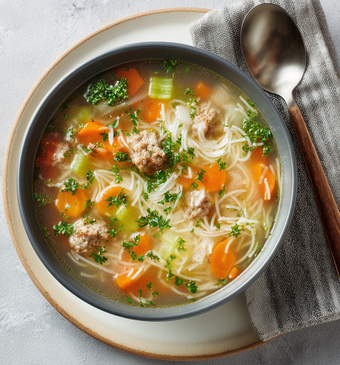 Grootmoeders groentesoep