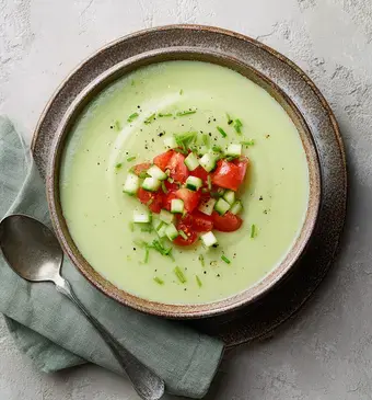 koude avocadosoep