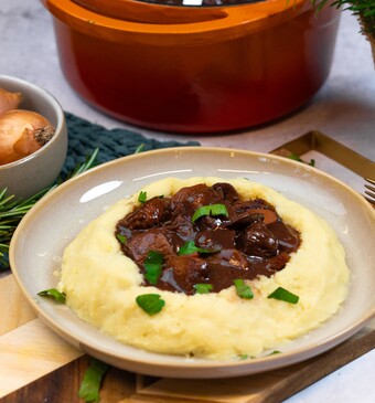 vega bœuf bourguignon van planted