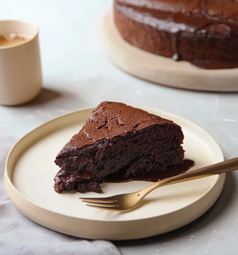 warme chocoladetaart