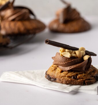 RZK pinda-chocoladekoeken