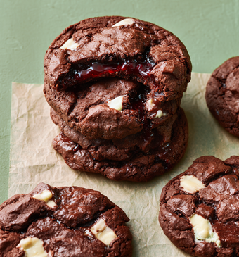 Black forest cookies