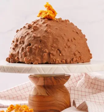 Honeycomb-chocoladebombe 