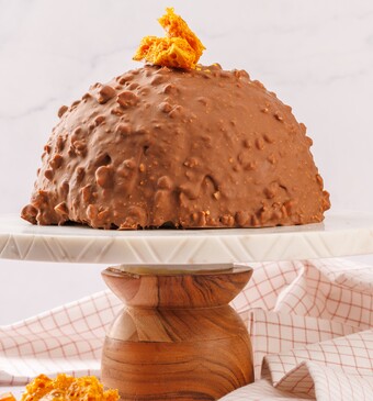 Honeycomb-chocoladebombe 