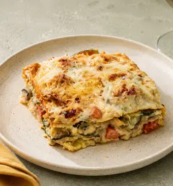 paddenstoelen lasagne