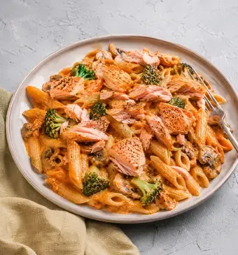 pasta met roomsaus