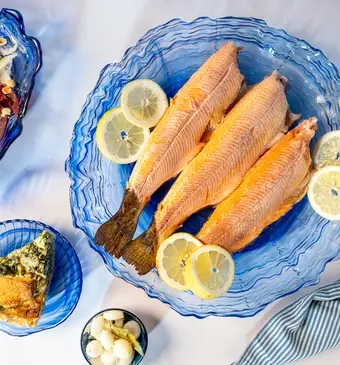 Gerookte zalmforel