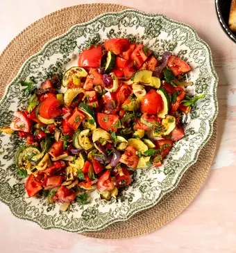Provençaalse groentesalade 