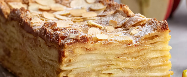 invisible apple cake