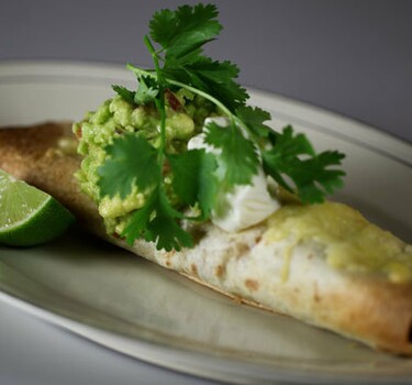 Groentefajitas met guacamole