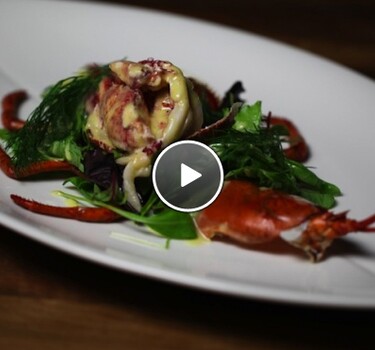 Salade Homard met limoenmayonaise