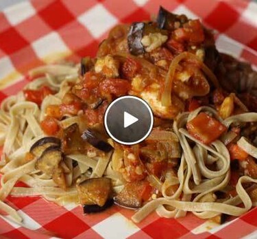 Italiaanse ovenschotel met kalfslappen