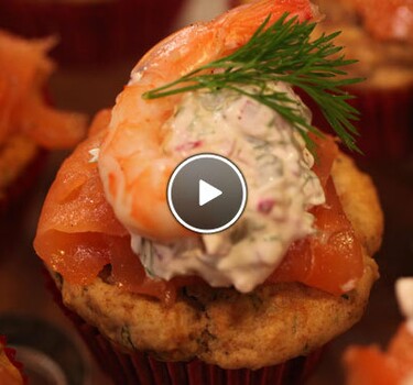 Swedish Chef cupcake