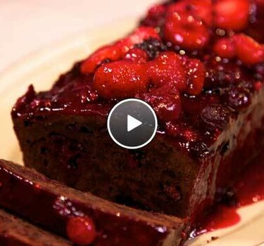 Chocolade fruitcake