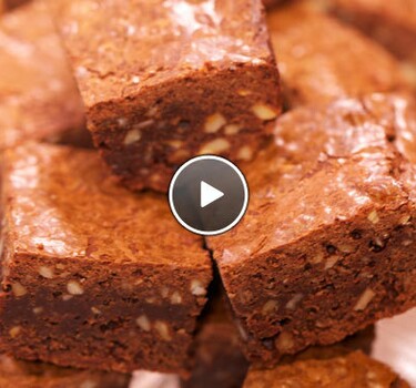 Karamelbrownies