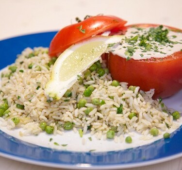 Tomaten gevuld met tonijnmayonaise