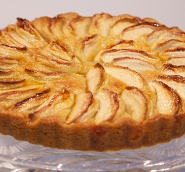 Normandische appeltaart