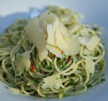 Spaghetti aglio olio