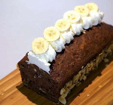 Chocolade-bananencake