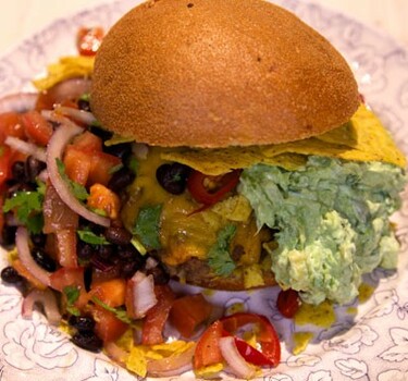 Tex-Mex burger