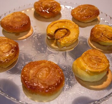 Tarte tatin gebakjes