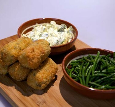 Bakkeljauw croquetten van de Antillen