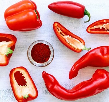 Smaakvrienden van de paprika