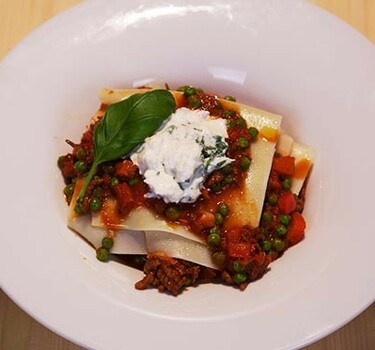 Zomerse lasagne