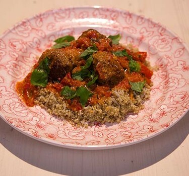 Italiaanse gehaktballetjes met quinoa