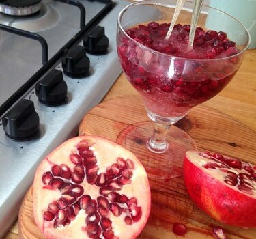 Pink Prosecco-grenadinegranita