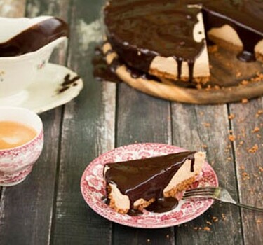 Koffie nobake cheesecake