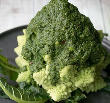 Romanesco met kruidentapenade