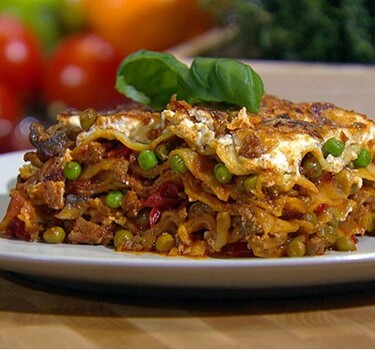 Lasagne met Balkan-touch