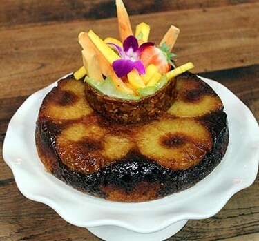 Shirma’s upside down pineapplecake