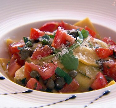 Ravioli con ricotta e spinaci