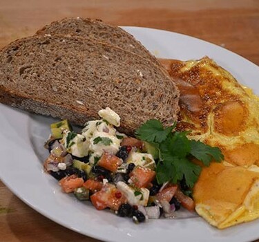 Mexicaanse boerenomelet
