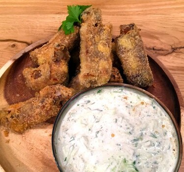 Crispy panko spareribs