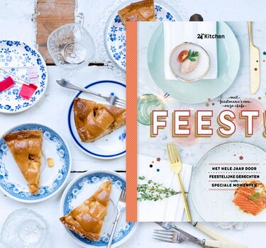 FEEST! Het nieuwste boek van 24Kitchen