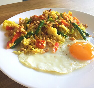 Bloemkoolrijst goreng